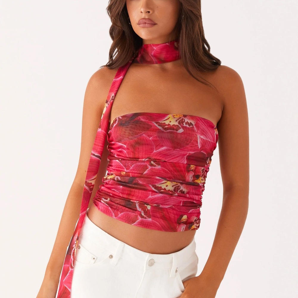 Peppermayo Hot Like Me Scarf Top